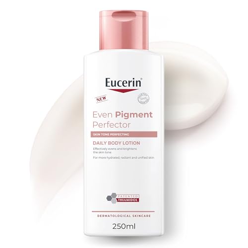 Eucerin Even Pigment Perfector Daily Body Lotion with Thiamidol and Hyaluronic Acid for Even Radiant Smooth and Glowy Skin Strengthens and Moisturizes Sensitive Skin 250ml
