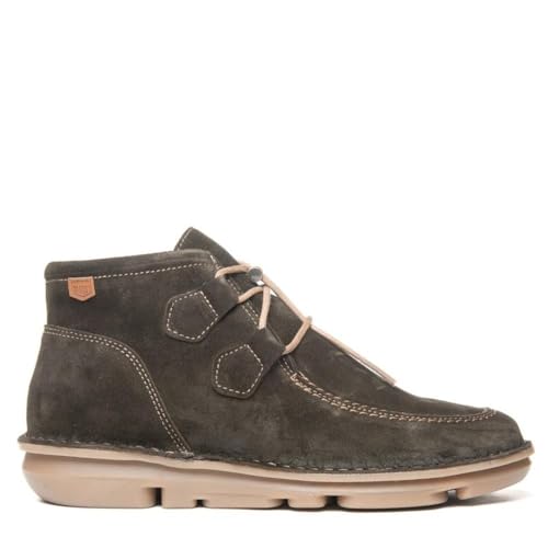 ON FOOT Botin Silken 30606 Nubuck Kaki talla 39