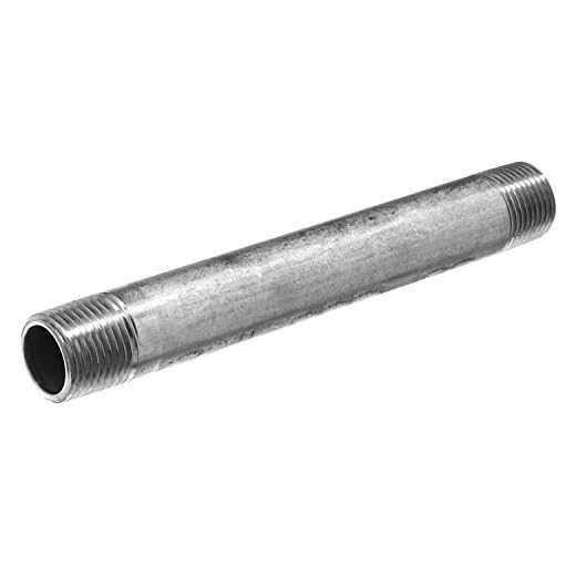 USA SEALING ZUSA-PF-1187 304 Stainless Steel Schedule 40 Pipe Nipple Threaded on Both Ends, 3/4" NPT, 24" Long