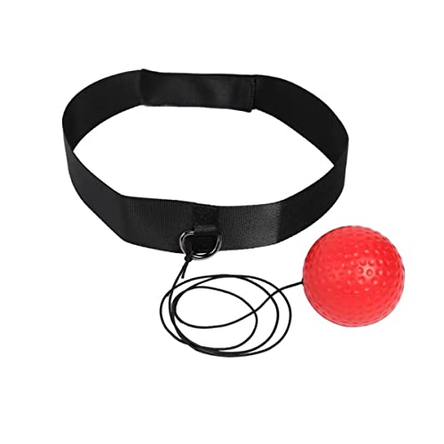 Bola De Boxe Treinamento Para Reflexo Com Faixa De Cabeça