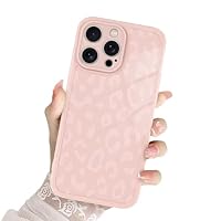 IPhone 16 Pro Max Hülle – Weiches Silikon Mit Leopardenmuster, Stoßfest & Rutschfest – Für Damen Und Mädchen