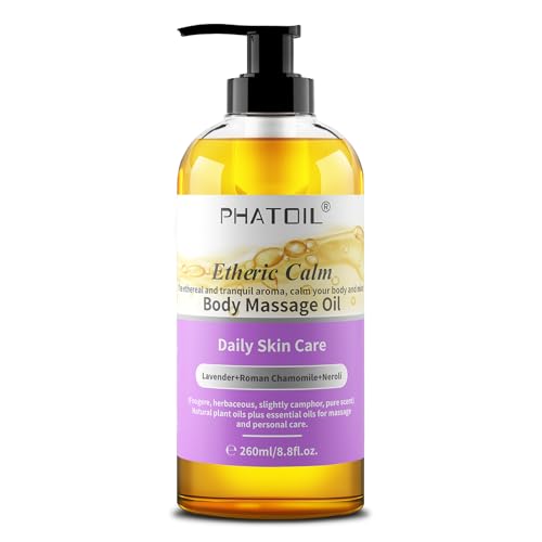 PHATOIL Etheric Calm Body Massage Oil 260 ml (8.8 fl.oz),