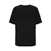 Black T Shirt Men Summer Short Sleeve Casual Classic Solid Color Oversized Shirts Work Out Sport Running Tshirt Crewneck Loose Fit Breathable Lightweight Comfy Daily Stylish Beach T-Shirt Tees #3