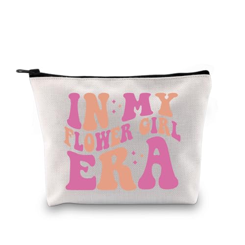 Bridesmaid Proposal Gift Bridal Shower Gift in My Flower-Girl Era Wedding Gift for Flower-Girls Wedding Party Bag (Flower Era Bag EU)