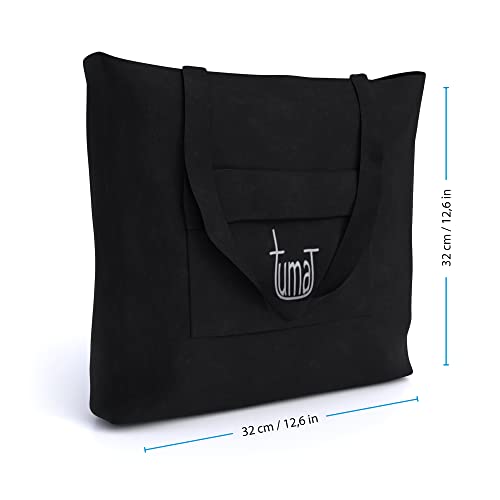 Complete Yerba Mate Kit - Includes Mate Cup, Straw (Bombilla), 750ml Thermos, Bag and two gifts (Container Yerbero and Car Immersion Heater) - Stainless Steel Yerba Mate Set (Black)