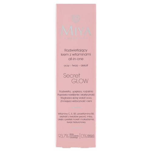 MIYA Cosmetics Secret GLOW Crema iluminadora con vitaminas todo en uno 30ml