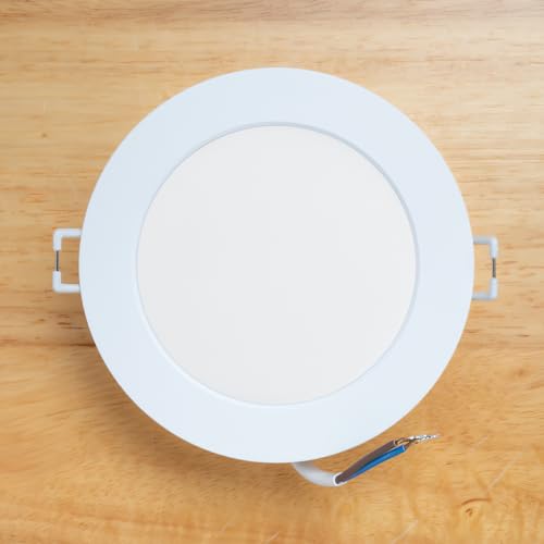 Image of Hemobllo Ceiling Light Diffuser Covers - 6 Pcs 5 Inch Anti-Glare LED Downlight Diffuser Plastic Spotlight Diffuser Covers DIY Lighting Accessories for Ceiling Light LED Downlight Spotlight