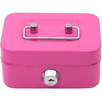 Amazon.co.jp: Fiegcit 貯金箱 鍵付き貯金箱 ミニ金庫 手提げ金庫 鍵