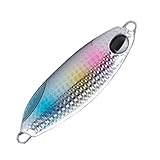 Rosixehird Señuelos de Pesca de Cuchara | Plantillas de Pesca Cucharas de Pesca de Metal Señuelos - Spinners de Lentejuelas de Metal Jigging Bait para atrapar lubinas, jureles, truchas y lucios