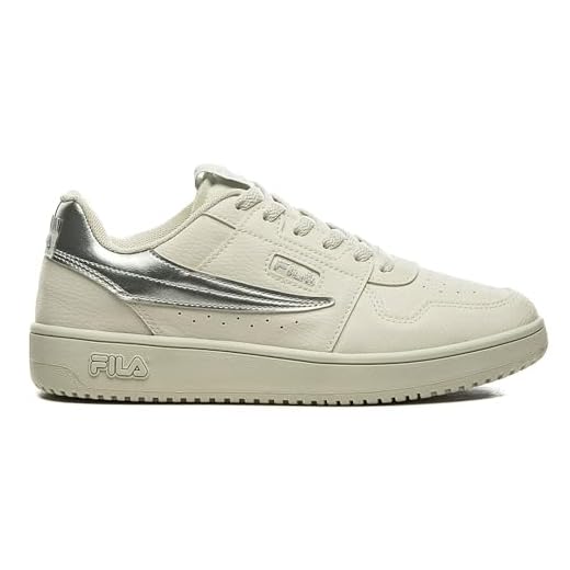 Tenis Fila Acd Classic Feminino,Branco/Prata,38