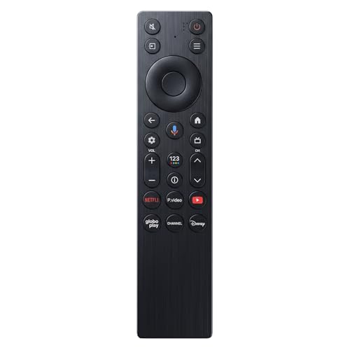 New Voice Remote Control for TCL TV Remote Compatible with TCL QM5K/QM6k/QM7K LED QLED HDR QD-Mini 4K Google Smart TVs