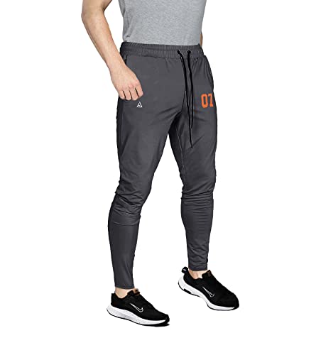 Image of AVOLT Men Slim Fit Lycra Blend Track Pants