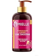 Mielle Curl Smoothie à la grenade, crème hydratante pour cheveux bouclés épais type 4, 355 m...