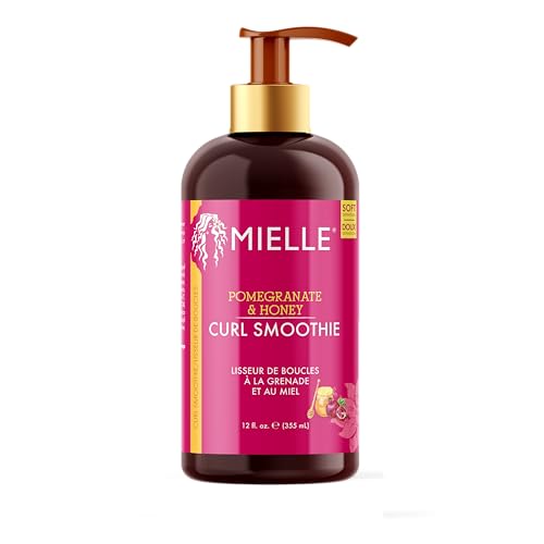Crème hydratante Mielle Curl Smoothie grenade anti-frisottis cheveux bouclés