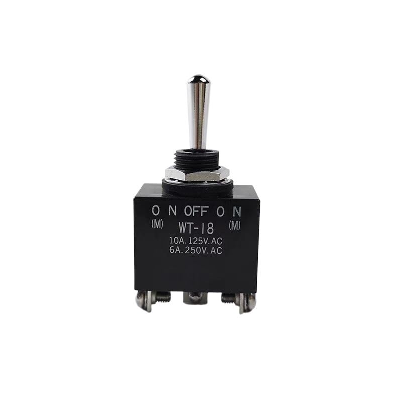 1 STÜCKE WT-18 kippschalter 3pin 3 gears selbst-zurücksetzen Öffnung 12mm 6A250V