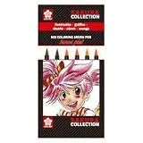 TAL-PO06002 Sakura - Set De Seis Rotuladores Koi Coloring Punta Pincel Ideal para Rostros Multicolor