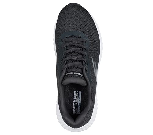 Skechers Baskets GO Run Now Calumet pour Femme, Noir et Blanc, Pointure 40