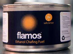 Flamos Ethanol Chafing Fuel 2.5 Hour Burn Time