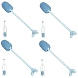 Outils de nettoyage des bouteilles : ajoutez simplement du à vaisselle à l'éponge, insérez-la dans le verre, puis produisez de la mousse pour nettoyer.