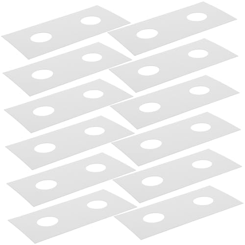 Clips papier transparents pour organiser votre bureau à la maison lot WOONEKY