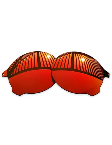 Verres de rechange Oakley Tailend OO4088 homme polarisés Fire Red Mirror