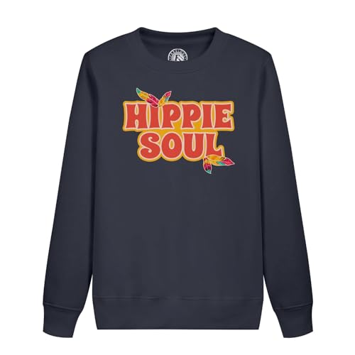 Sweatshirt enfant hippie soul 70's look baba cool en coton