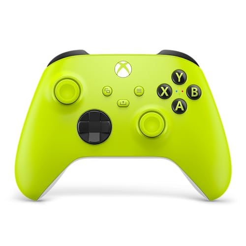 Xbox Wireless Gaming Controller | Electric Volt | Console, PC, & Android | Textured Grip | Wireless, Bluetooth, USB-C Connectivity