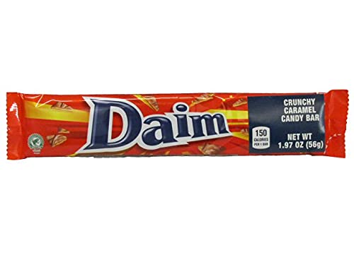 Marabou Daim Milk Chocolate Bar, 1.97 oz.3 pack
