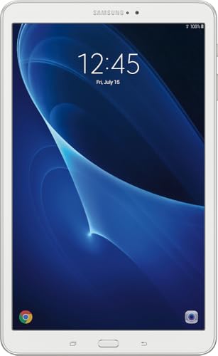Samsung Galaxy Tab A 10.1 T580 (2016, 10.1-inch) 16GB, WiFi Tablet, White (Renewed)