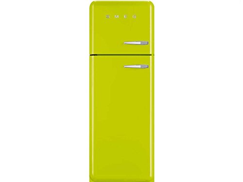 NUOVO SMEG FAB30LVE1 SMEG FRIGO DOPPIA PORTA LIME SX SMEG FRIGORIFERO DOPPIA PORTA VERDE LIME VENTILATO SX