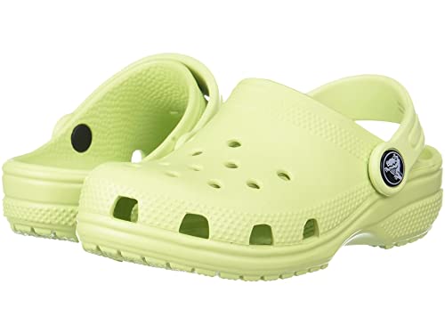 Image of crocs Unisex-Child Classic Clog T Cel C10 Celery (206990-335)