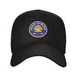 JLKJNCXZC Gorra de béisbol de la Cruz Roja Camino de Santiago para Hombres, Mujer, casca de Vieira Transpirable Sombrero de papá