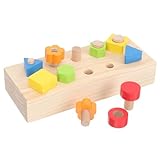 D'apprentissage précoce : le polissage est lisse et méticuleux, et les bords et les coins sont traités en douceur, jouets à visser