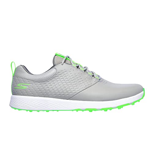 Skechers Hombre Elite 4 Spikeless Superiores De Golf - Gris Lime - Uk 6.5 Skechers Hombre Elite 4 Spikeless Superiores De Golf - Gris Lime - Uk 6.5