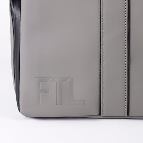 The FTL Pro Mens Travel Bag - 30L Premium Work to Gym Weekender Duffel with Garment Bag, Shoe Space & 18" Laptop Sleeve - Organized Athletic Business Carry On Hybrid, Fits Under Airplane Seat - Grey3