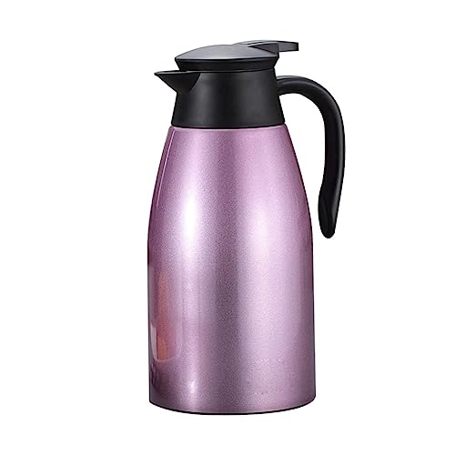 Amosfun 68Oz Botella Térmica Inoxidable Doble Pared Aislante Botella Vacío Para Hogar Oficina