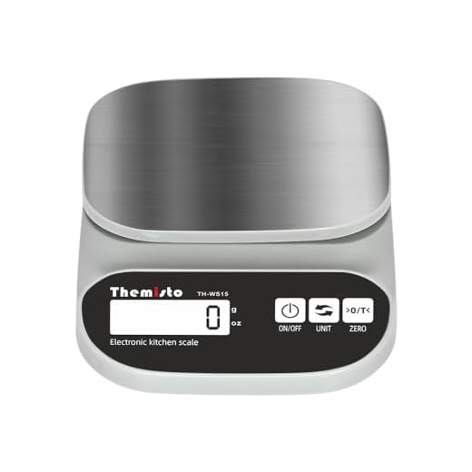Themisto TH-WS15 Digital Kitchen Scale 10 Kg