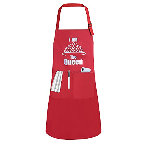 Delantal de Cocina Masterchef Profesional Impermeable Delantales Unisex para Hombre y Mujer