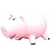 Produktbild Deanyi Piggy Bank Nettes Schwein geformt Münze Money Bank Shatterproof Piggy Bank-Münzen-Bank Sparkasse Money Bank Entzückende Schwein Figurine für Jungen-Mädchen-1Set 12cm Rosa