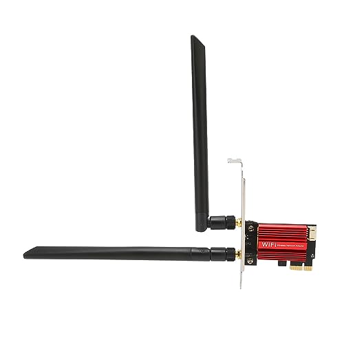 Tarjeta PCIE WiFi Dual Band 1200Mbps Plug and Play para PC de Escritorio compatible con Windows 7, 8, 10 y 11 miniatura 2