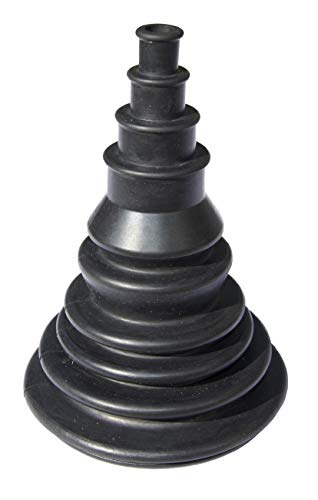 Diámetro de cable de goma-Durchlassbalg Osculati 80 mm negro Cover