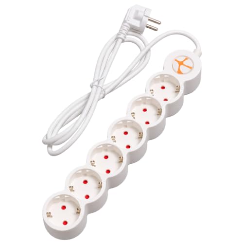 Priz — Tunçmatik Powerstrip 6/Altılı Anahtarlı Grup 3Mt | 10 yıl garanti