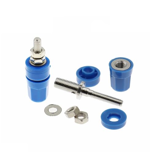 Conector banana de 4 mm M4x36 de alta conductividad en cobre puro de 20A 5