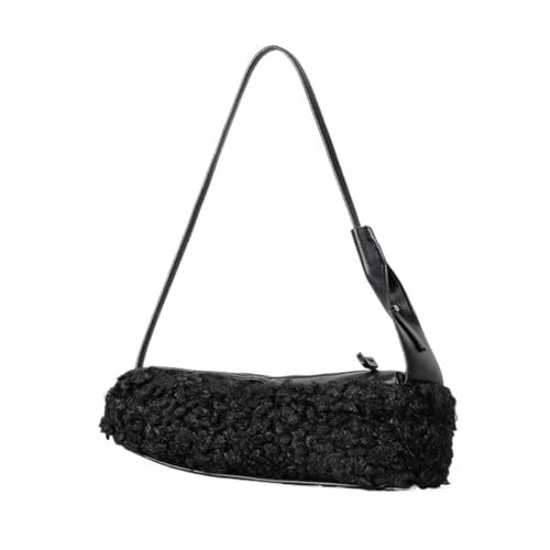 Sac à main moelleux automne-hiver en fausse fourrure pelucheuse