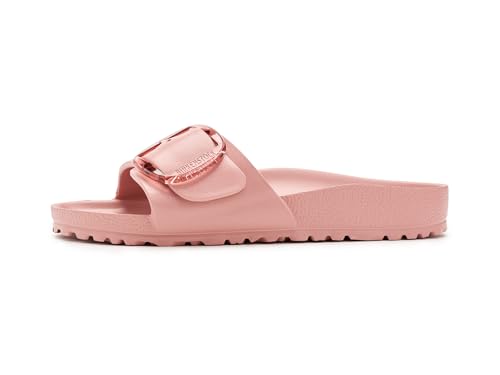 Image of Birkenstock, Women's, Madrid Big Buckle EVA, Pink Clay, Women's 6-6.5, Narrow