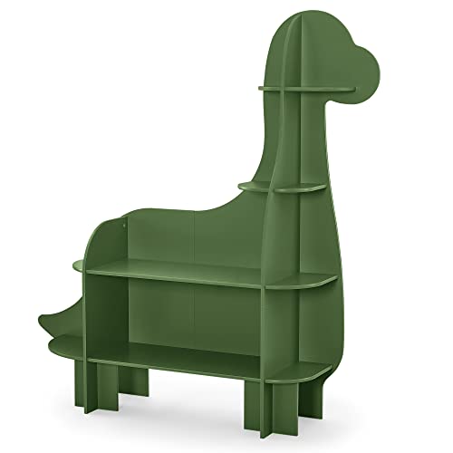 Delta Children Dinosaur Bookcase - Greenguard Gold Certified, Fern Green - image 8