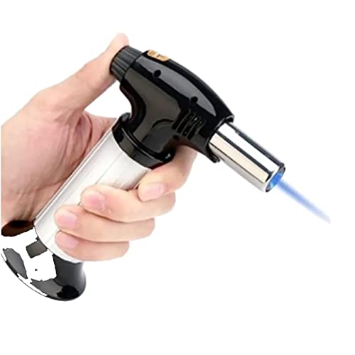Consejos para Comprar Soplete de Cocina Walmart los 5 más buscados. 41 Aleissi | Antorcha Soplete Encendedor, Recargable para Repostería y Postres con Antorcha Ajustable, SE ENVÏA SIN GAS. (Negro)
