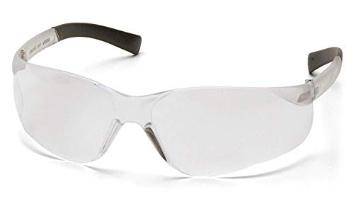 Pyramex S2510SNT Mini Ztek Safety Glasses Clear Anti-Fog Lens Clear Frame ANSI Z87+
