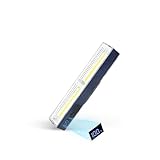 LETOUR LEDライト 充電式 led 作業用ライト マグネット付きライト フック付き 取付簡単 2500mAh 大容量 Type-C充電+USB出力 超高輝度 三色温 無段階調光 多機能 室内室外 玄関/地下室/廊下/階段/ガレージ/キャンプ/登山/釣り/作業/修理/アウトドア/応急/停電/災害用 (20.4CM-2500mAh)