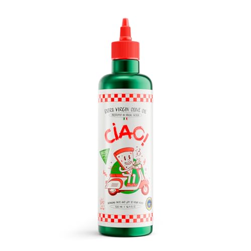 CIAO Sicilian Extra Virgin Olive Oil – First Cold-Pressed, High P...